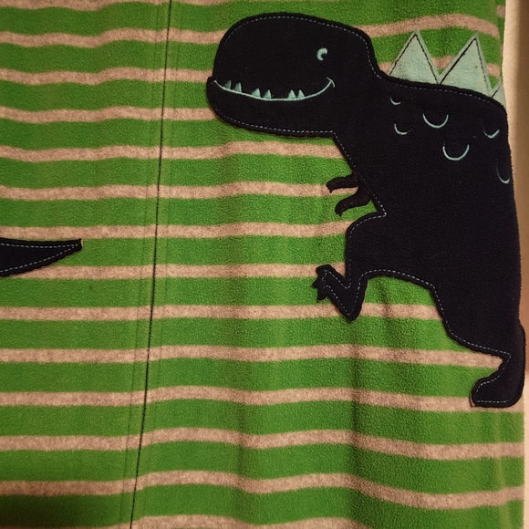 Carter's fleece onesie - Picture 2 of 3